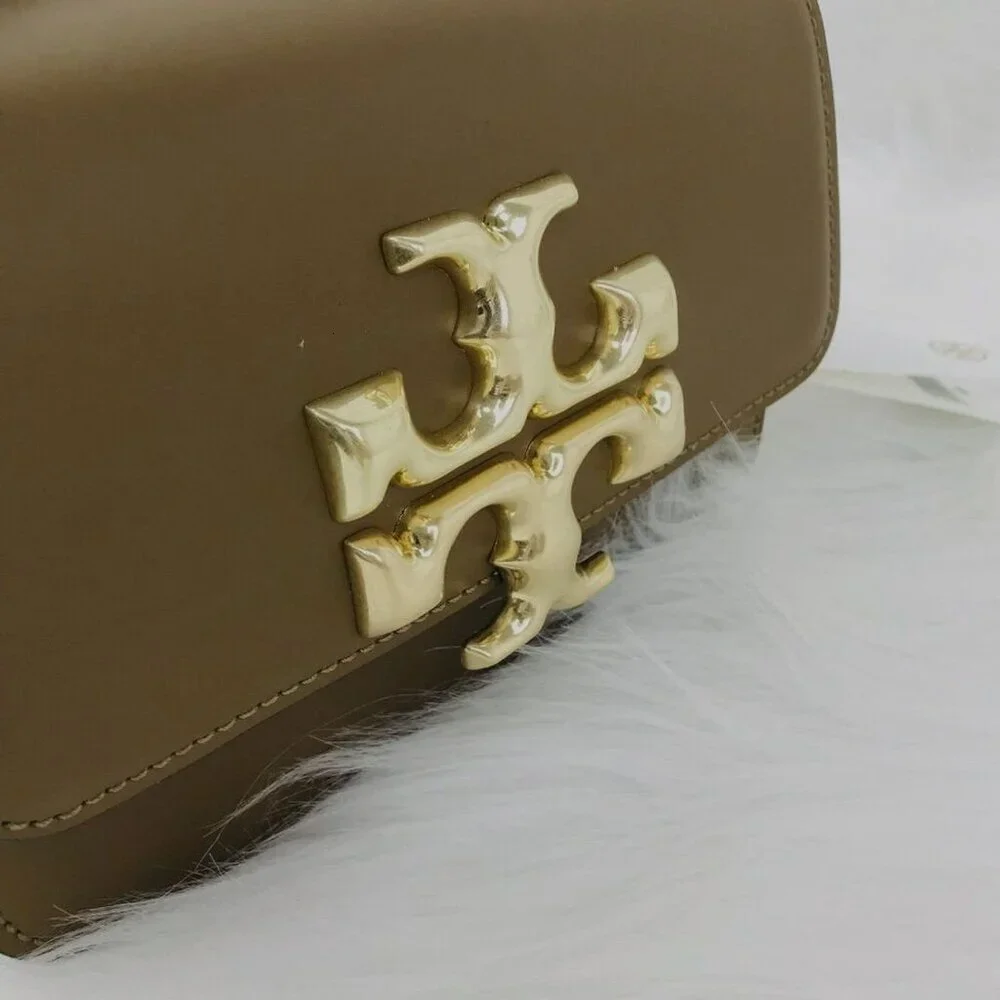 Brand New Tory Burch Small Eleanor Bag In Brown - Picture 4 of 11